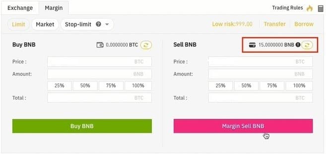 آموزش معاملات مارجین بایننس