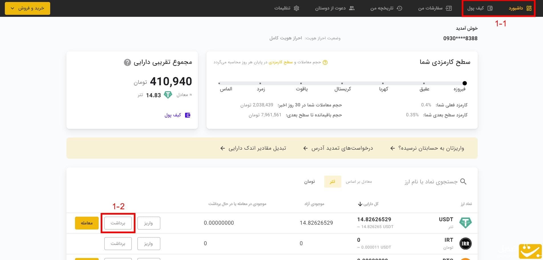 صرافی ارز دیجیتال تبدیل