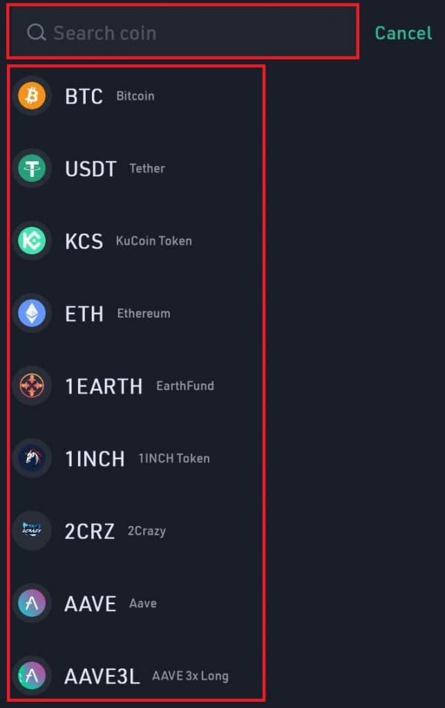 اپلیکیشن صرافی کوکوین