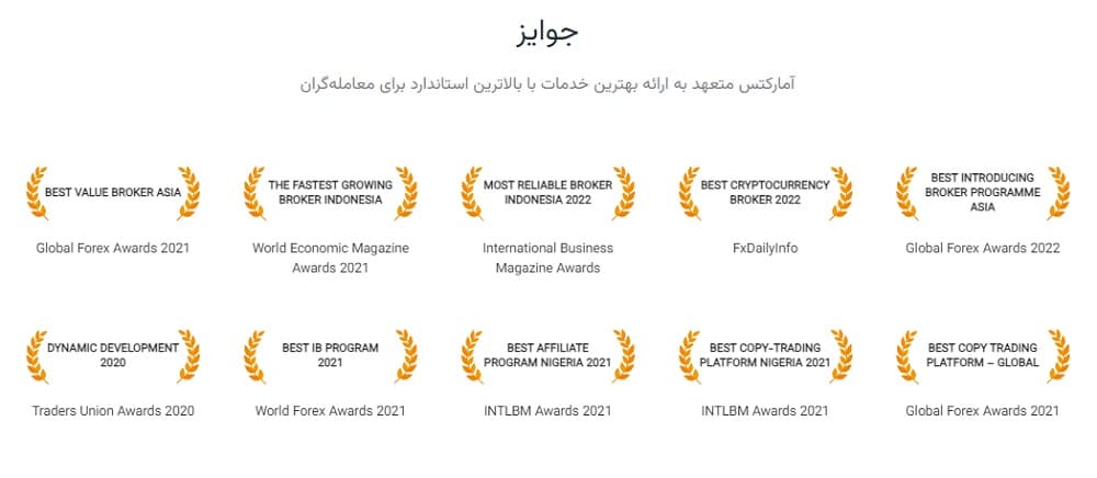 بروکر آمارکتس