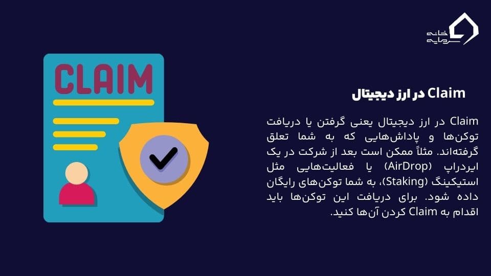 Claim در ارز دیجیتال