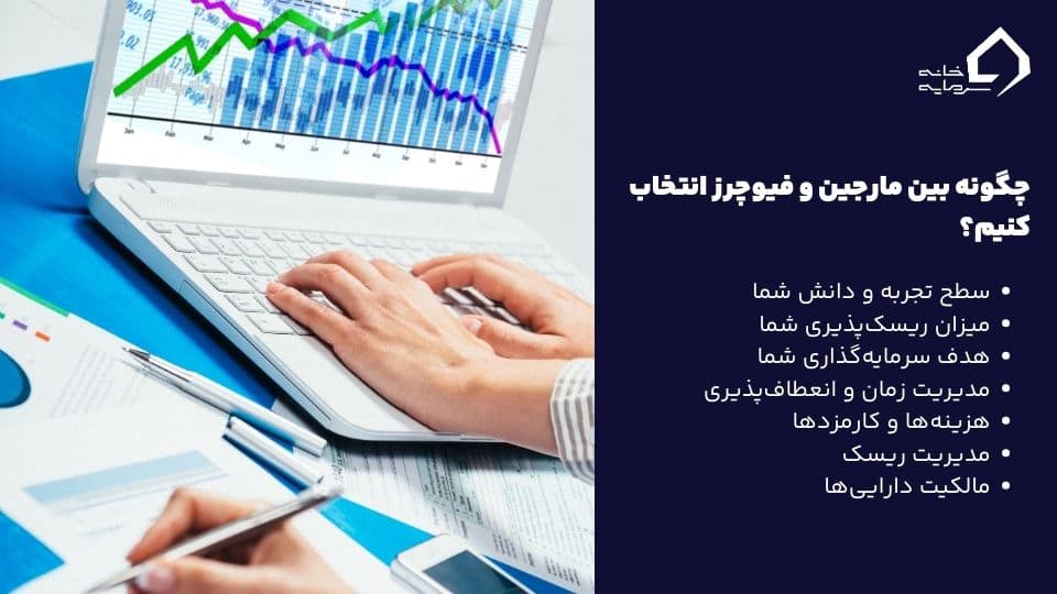 تفاوت مارجین و فیوچرز