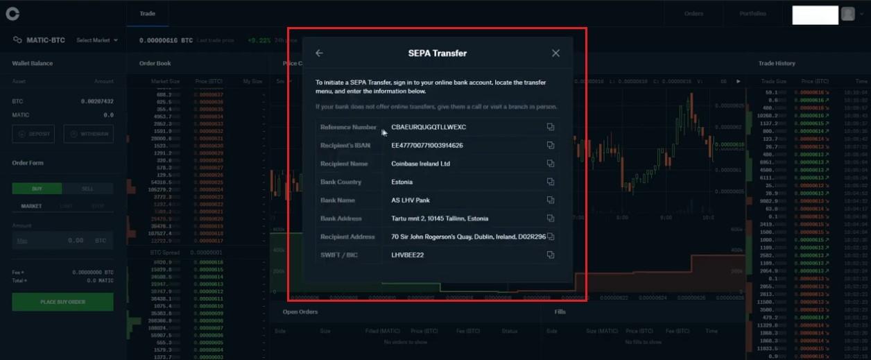 ترید کردن در صرافی کوین  بیس