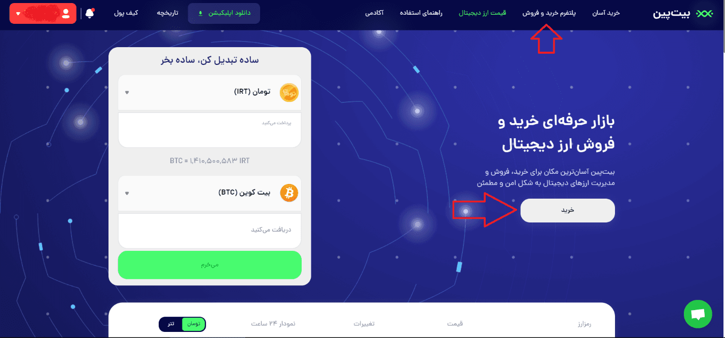 آموزش صرافی بیت پین